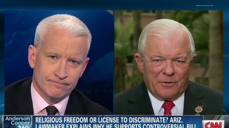 Arizona gov. weighs her anti-gay bill options