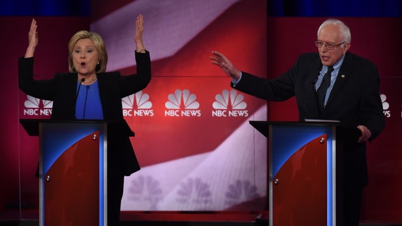 The Democratic debate in GIFs