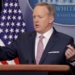 Spicer holds rapid-fire first press briefing
