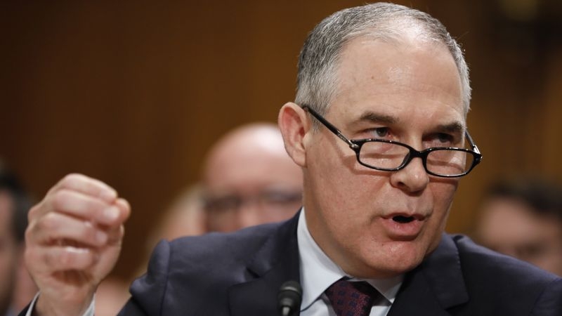 Pruitt tries to soothe worries at EPA