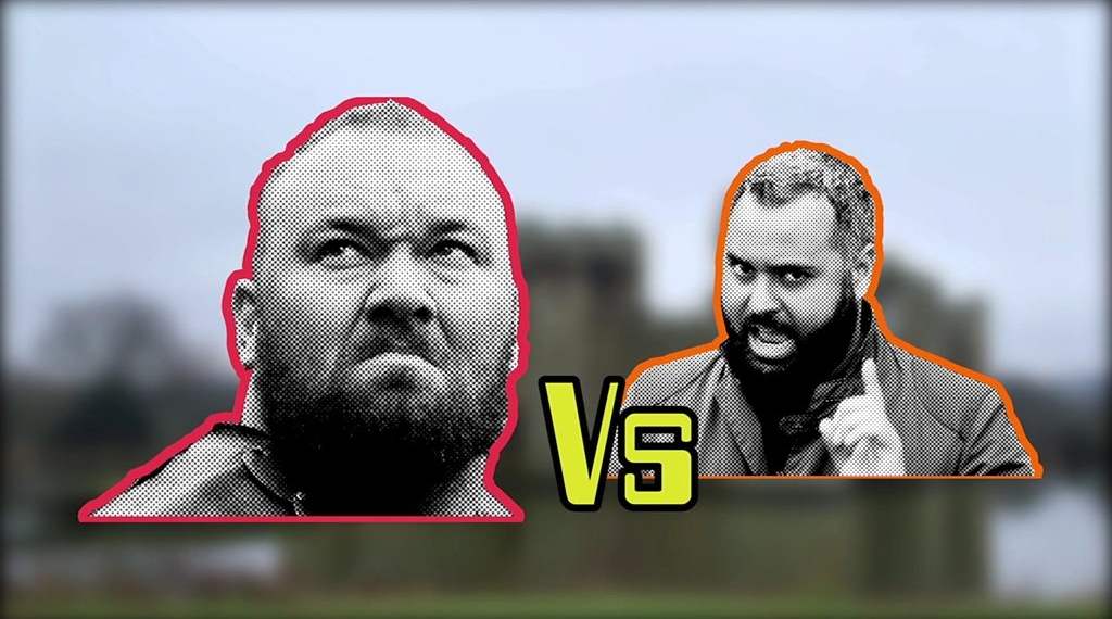 BBC reporter v Game of Thrones’ Bjornsson