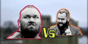 BBC reporter v Game of Thrones’ Bjornsson