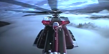 Video shot on Inverness Coastguard helicopter’s tail camera