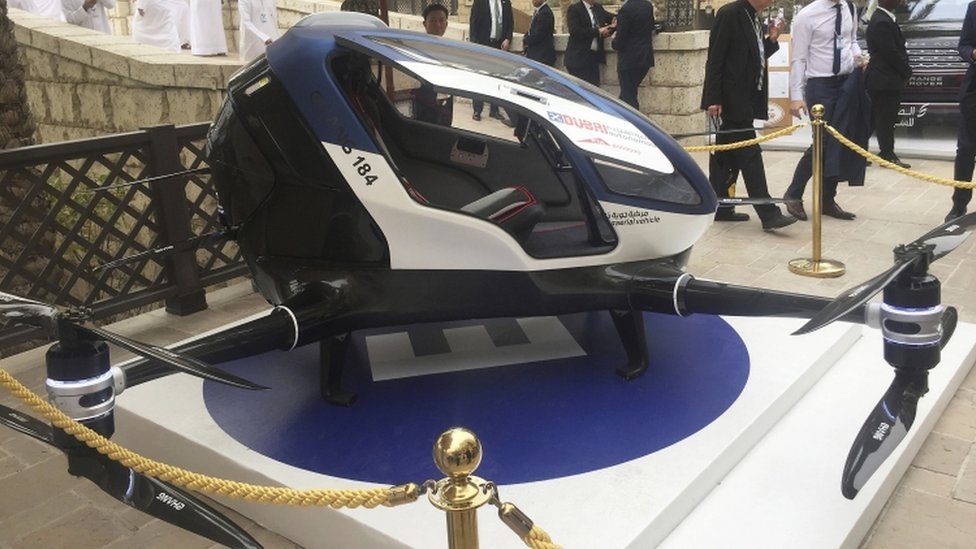 Dubai announces passenger drone plans