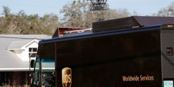 UPS delivery drone has glitch at launch event