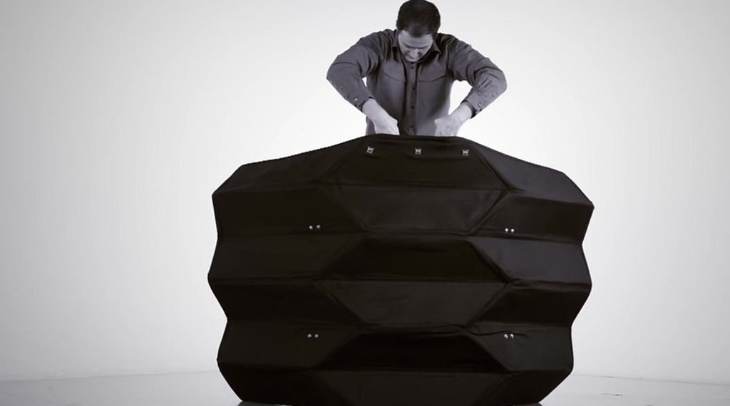 An origami inspired bullet-proof shield and other news