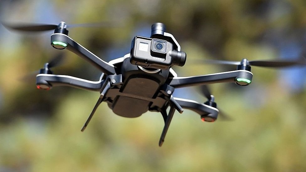 Man jailed for hitting woman with drone