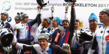 German sleds split 4-man bobsleigh world title