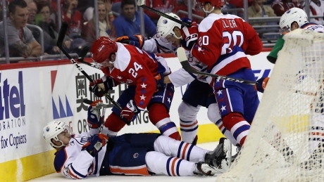 Oilers fall victim to Capitals’ home-ice magic