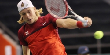 Teen Shapovalov no match for Britain’s Evans