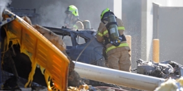 Plane carrying 5 passengers crashes into mall in Australia