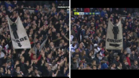 Sexist French soccer banner prompts free tickets to all women