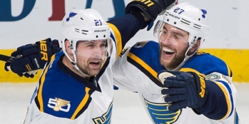 Berglund hat trick powers Blues past Canadiens