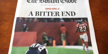 Dewey defeats Truman? Some Boston Globe editions say Patriots lost Super Bowl