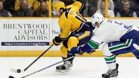 Predators hand Canucks 4th straight loss