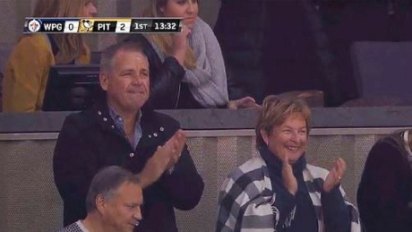 Emotional parents stand proud for Sidney Crosby