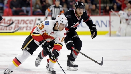 Gaudreau powers Flames past Hurricanes
