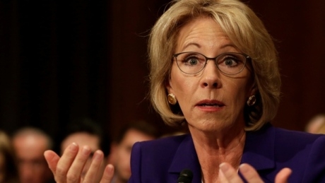 Betsy DeVos speaks to U.S. Education Department for 1st time LIVE