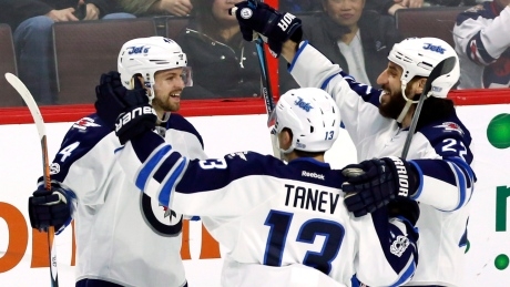 Josh Morrissey scores winner as Jets hold off Senators