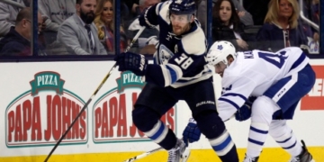 Leafs squander chance to move up in Atlantic with loss to Columbus