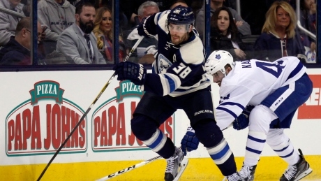 Leafs squander chance to move up in Atlantic with loss to Columbus