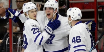 Auston Matthews’ highlight-reel goal helps Leafs past Hurricanes