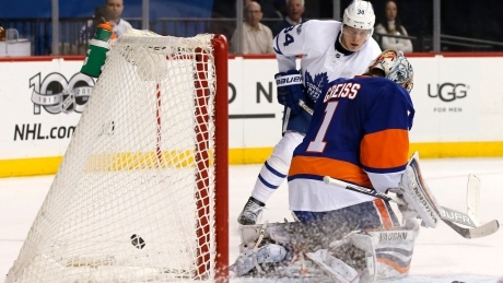 Leafs’ run-and-gun rookies taught tough lesson by Islanders