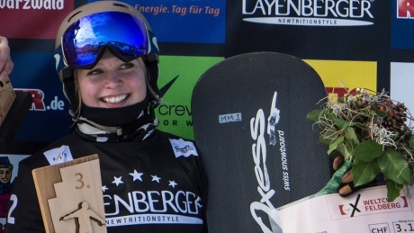 Canada’s O’Dine wins 1st career snowboard cross bronze