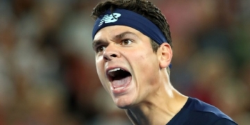 Raonic powers his way into Delray Beach Open final