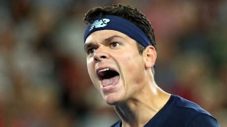 Raonic powers his way into Delray Beach Open final
