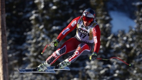 Canada’s Erik Guay misses narrowly misses downhill podium