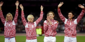 Russia loses 2012 Olympic silver in women’s 4×400 relay