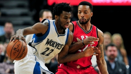 Wiggins scores 31 as Timberwolves stun Raptors