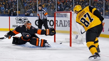 Crosby leads Pens over Flyers in NHL’s Stadium Series