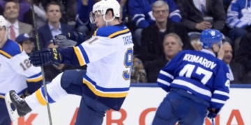 Leafs burned by Blues’ Tarasenko in OT