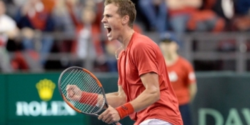 Pospisil wins again to even Davis Cup with Britain