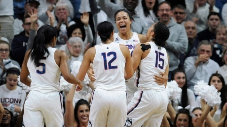 UConn women down South Carolina to reach 100 straight wins