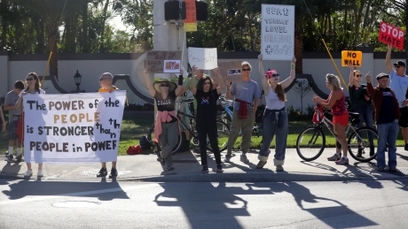 Trump’s Florida estate stirs ethics debate as he hosts Japanese leader
