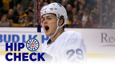 Nylander’s 1st career hat trick highlights tense affair with Bruins