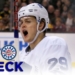 Nylander’s 1st career hat trick highlights tense affair with Bruins