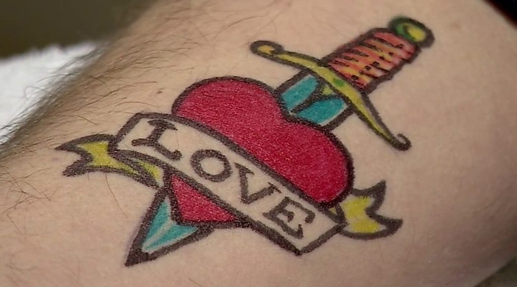 BBC arts editor gets tattooed by artist Lal Hardy