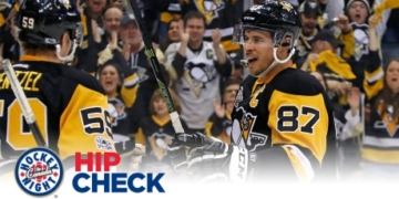 Sidney Crosby nets hat trick, 1st NHLer to 40 goals this season