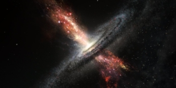 Supermassive black holes give birth to stars, astronomers discover