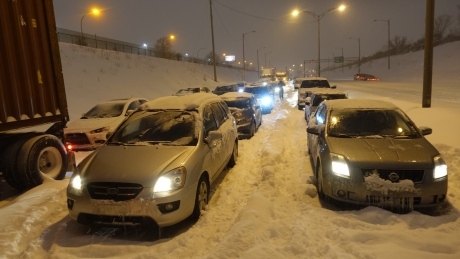Trucker accused of triggering highway chaos in Montreal arrested