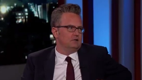 ‘We actually beat up Justin Trudeau,’ Matthew Perry recalls on Kimmel