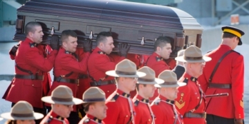Mourners gather in Quebec for funeral of RCMP constable killed in collision