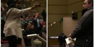 ‘How dare you say these hateful things?’ Woman takes on Islamophobia at school board meeting