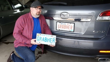 Alberta man worries his ‘GRABHER’ licence plate could be cancelled after ‘ridiculous’ Nova Scotia ruling