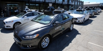 Self-driving Uber vehicle hit in Arizona crash