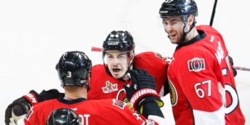 Pageau scores 4, including double-OT winner as Sens take 2-0 series lead